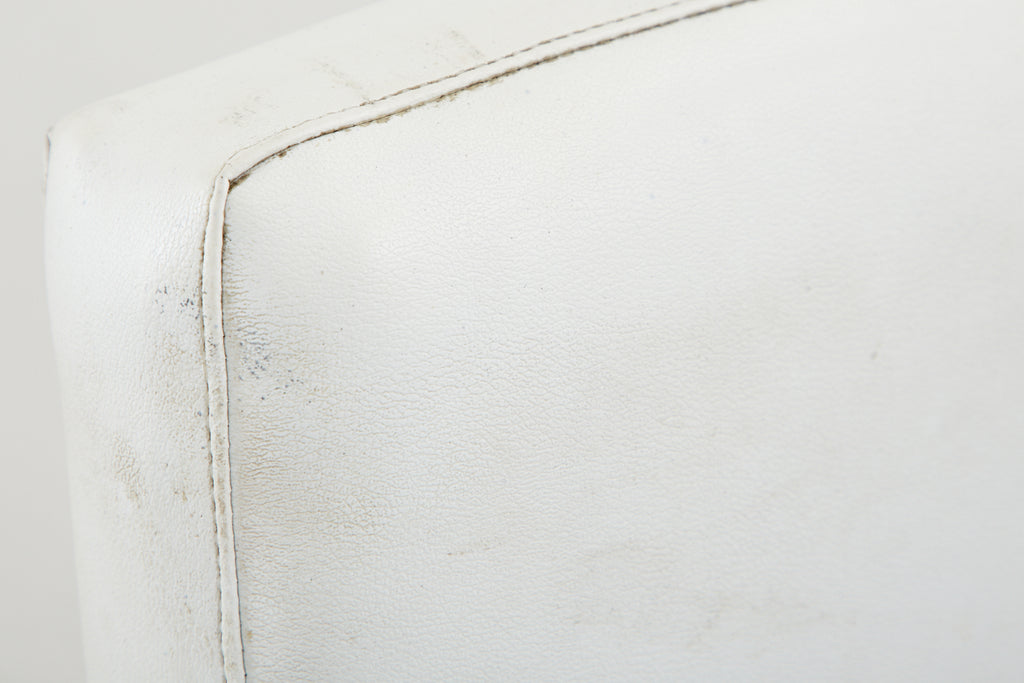 Set of Four Milo Baughman Thin Line Chrome Dining Chairs