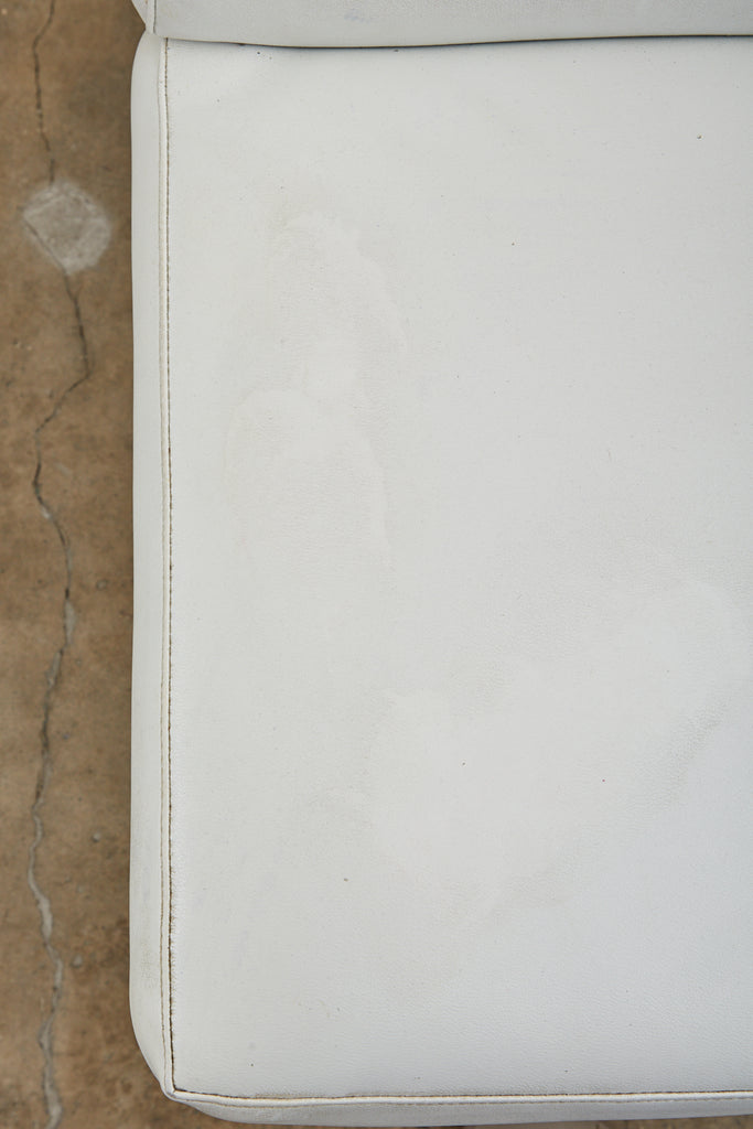 Set of Four Milo Baughman Thin Line Chrome Dining Chairs