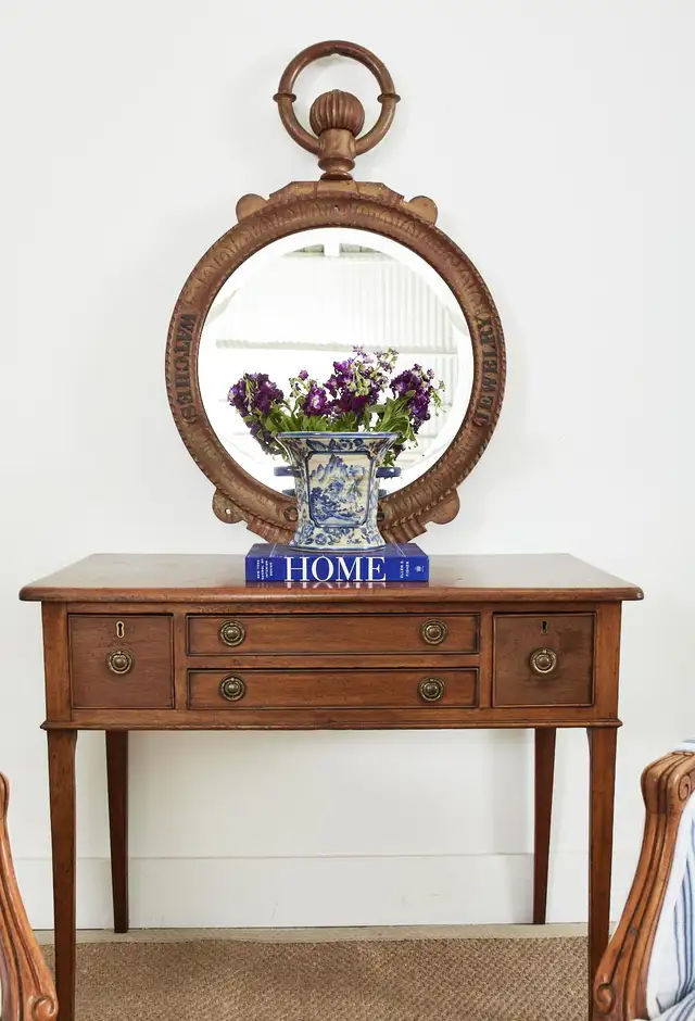 Cast Iron Double Sided Watchmaker Jeweler Trade Sign Mirror