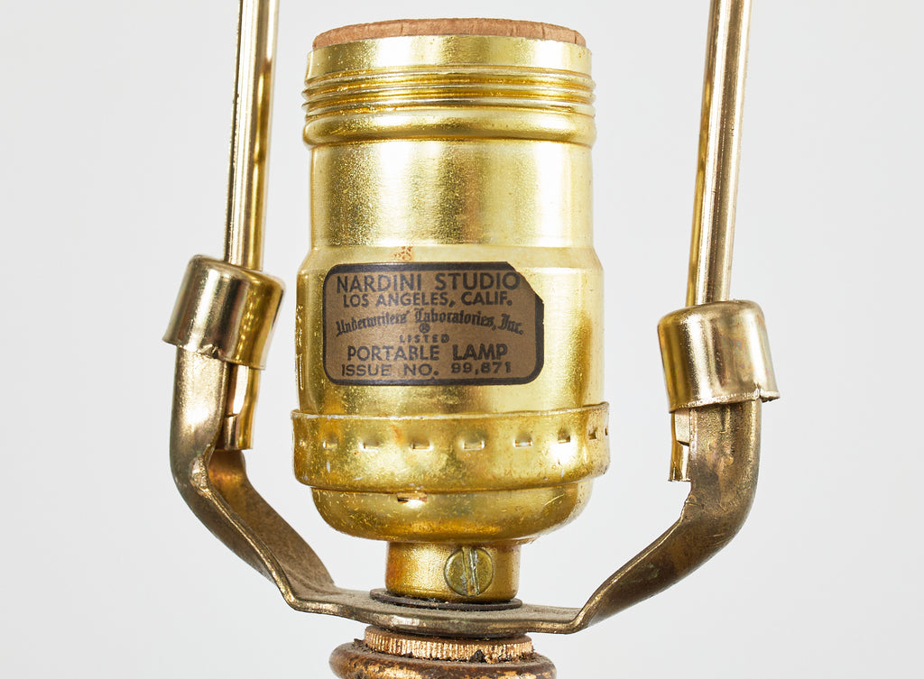 Pair of Hollywood Regency Lamps by Nardini Studio of California