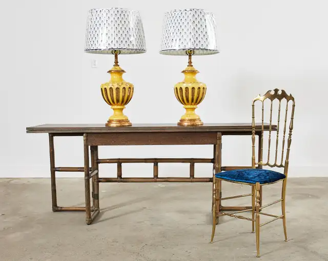 Pair of Hollywood Regency Lamps by Nardini Studio of California