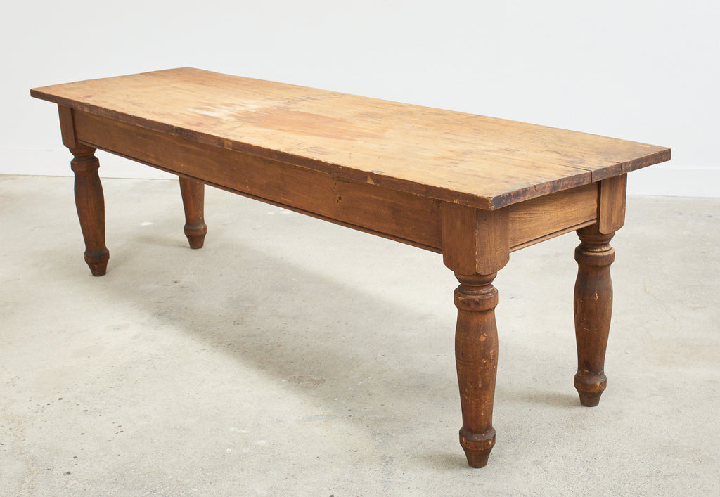 19th Century American General Store Farmhouse Work Table