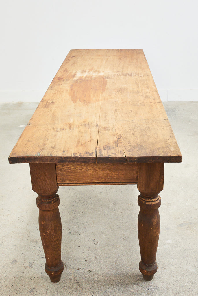 19th Century American General Store Farmhouse Work Table