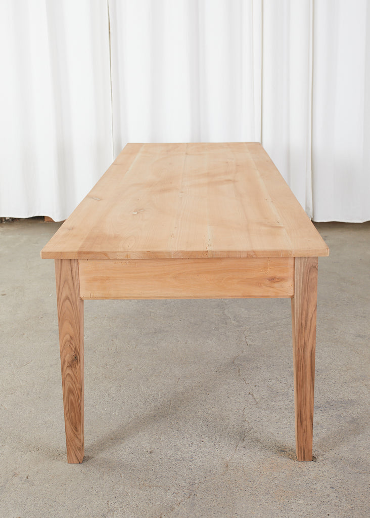 French Provincial Style Fruitwood Farmhouse Dining Table