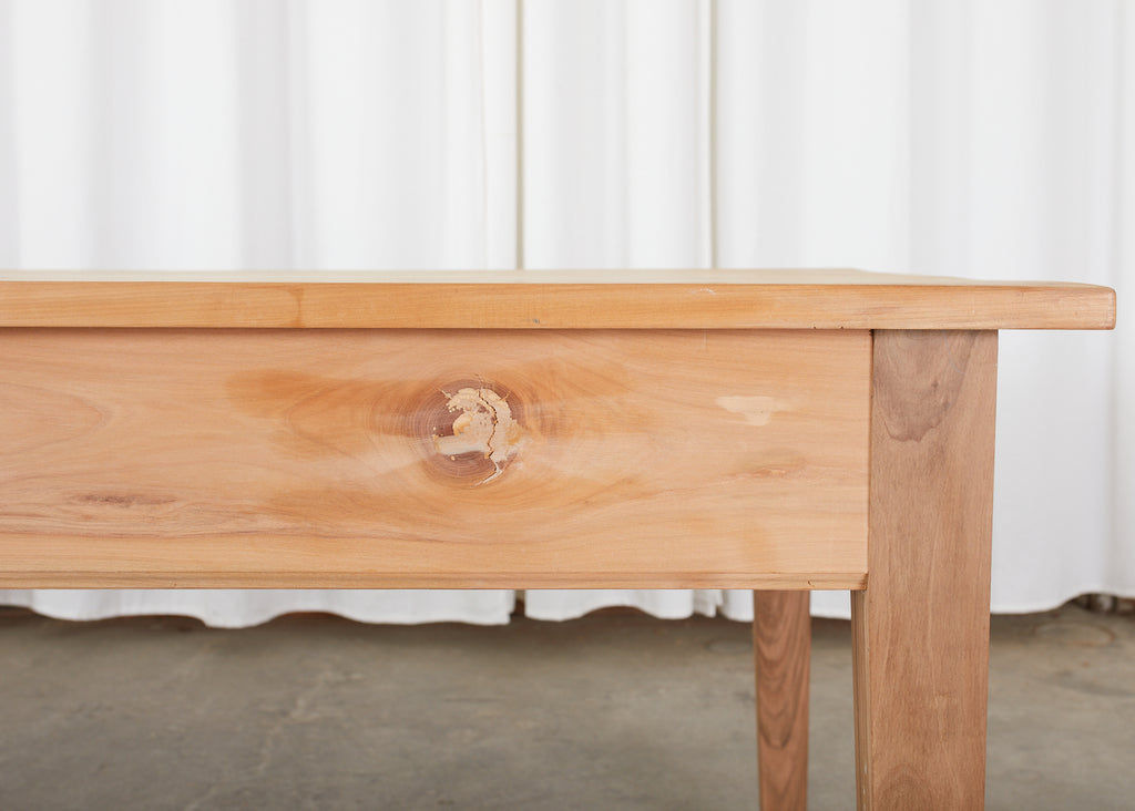 French Provincial Style Fruitwood Farmhouse Dining Table