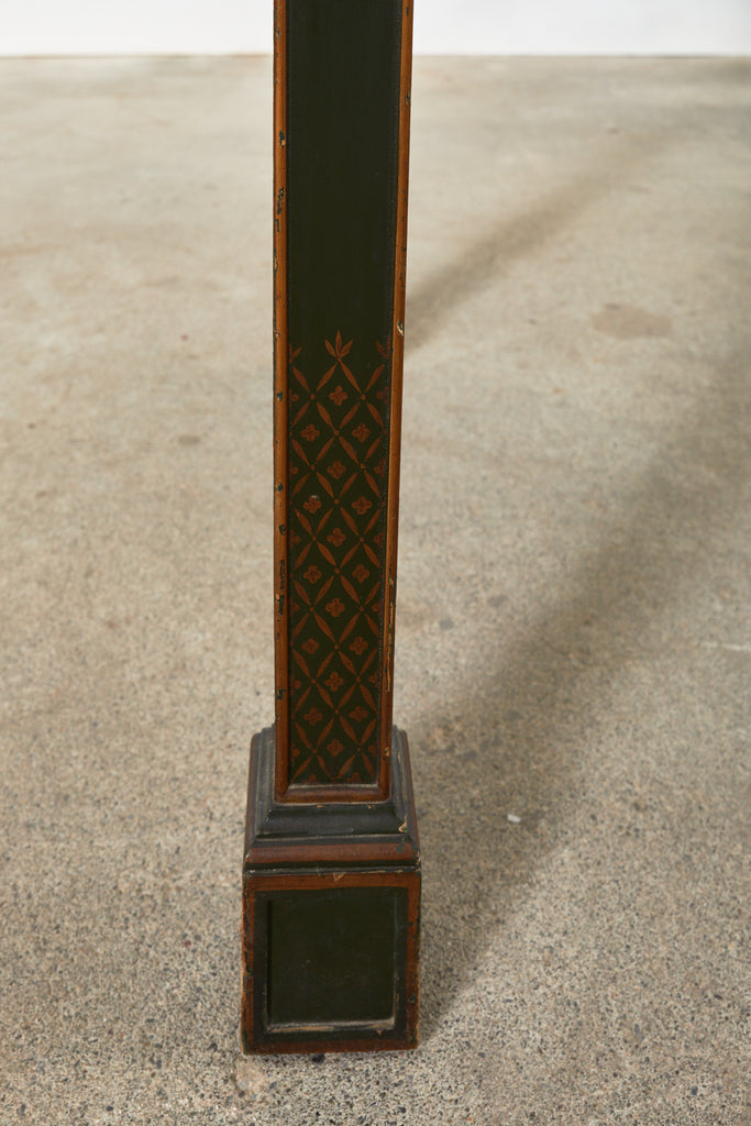 George II Style Mahogany Chinese Chippendale Lacquered Huntboard Sideboard