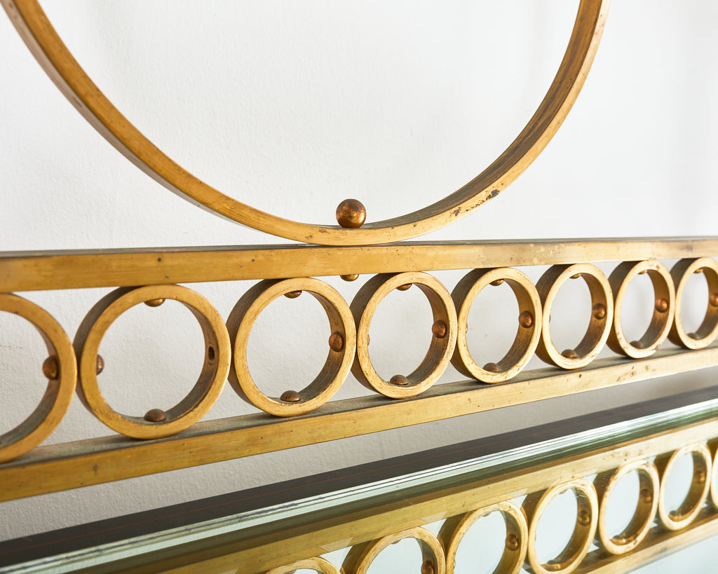 George II Style Mahogany Chinese Chippendale Lacquered Huntboard Sideboard
