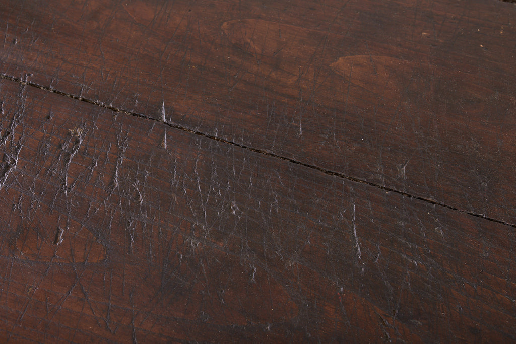 19th Century Country French Provincial Chestnut Farmhouse Dining Table