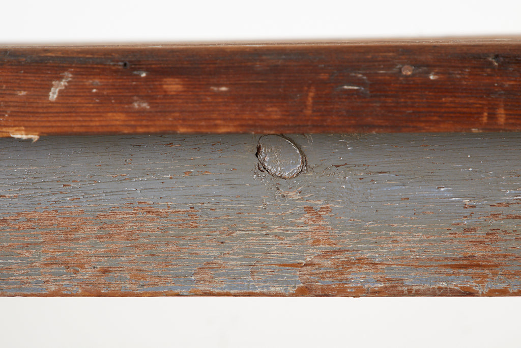 American Pine Primitive Work Table or Coffee Table