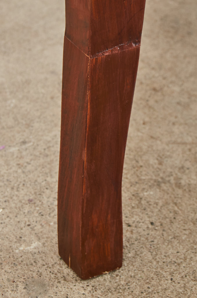 Country French Provincial Oak Farmhouse Dining Table or Console
