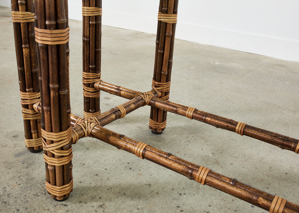 McGuire Organic Modern Bamboo Rectangular Dining Table