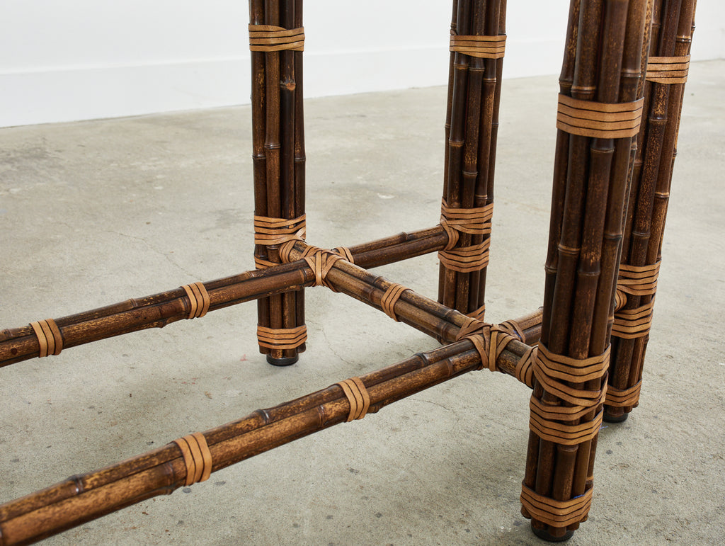 McGuire Organic Modern Bamboo Rectangular Dining Table