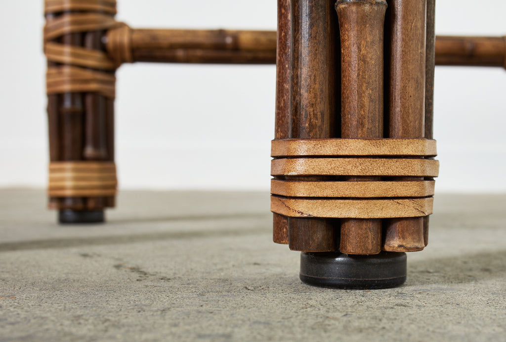 McGuire Organic Modern Bamboo Rectangular Dining Table