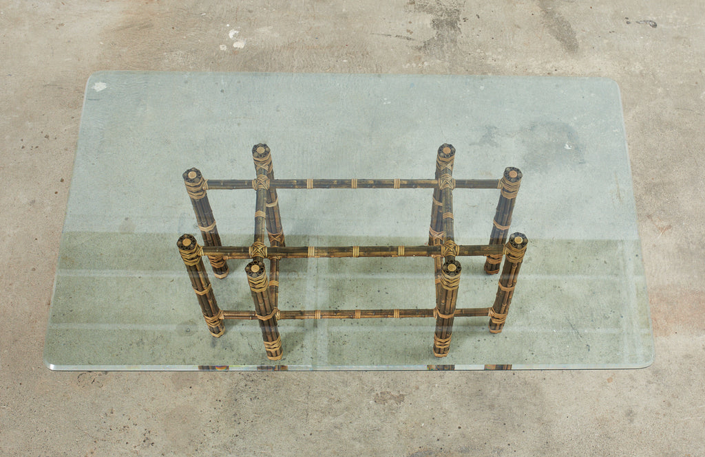 McGuire Organic Modern Bamboo Rectangular Dining Table