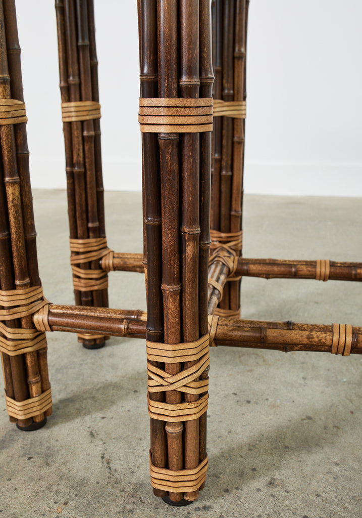 McGuire Organic Modern Bamboo Rectangular Dining Table