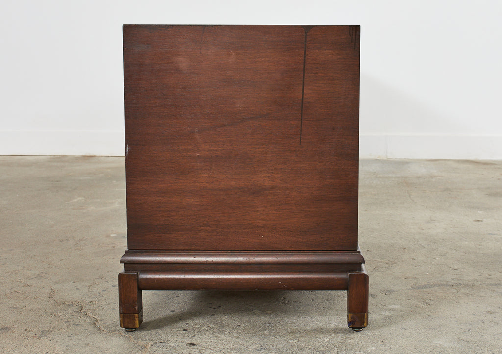 Renzo Rutili for Johnson Furniture Walnut Cabinet Credenza