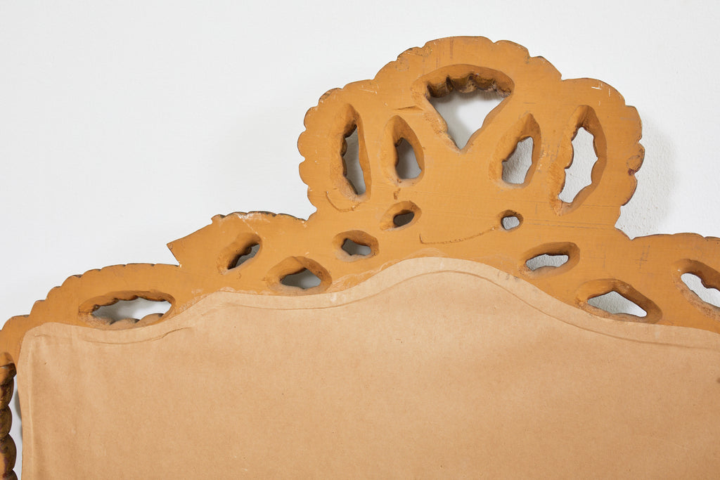 Napoleon III Style Carved Giltwood Rope Tassel Mirror