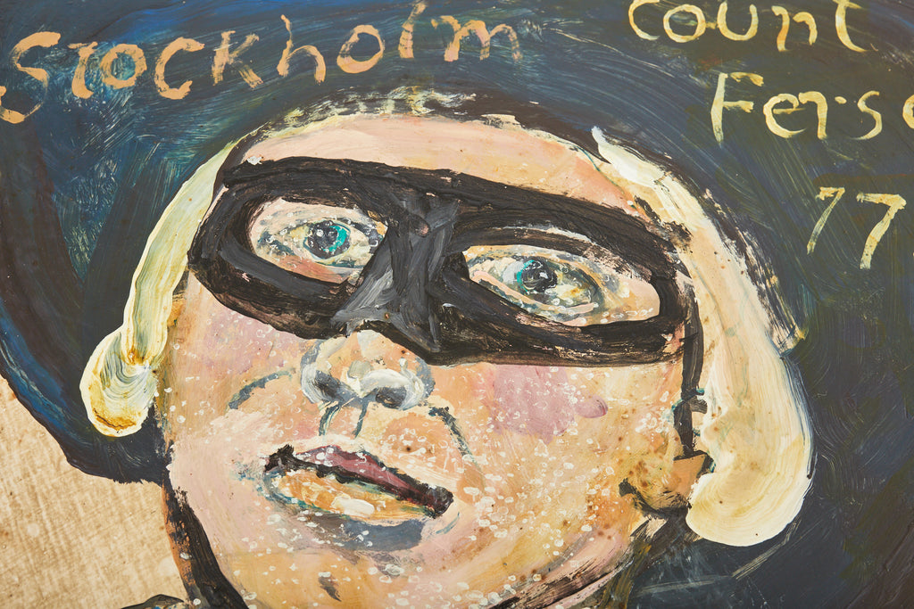 Country Swedish Gustavian Center Table Painted by Ira Yeager