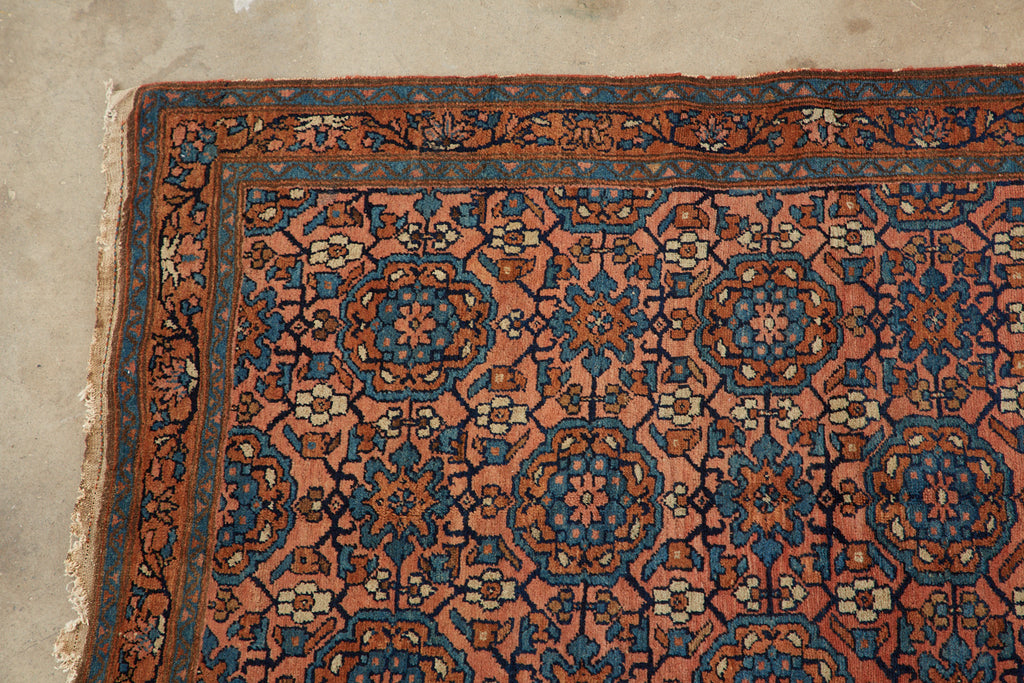 Antique Persian Hamadan Rug Modern Style