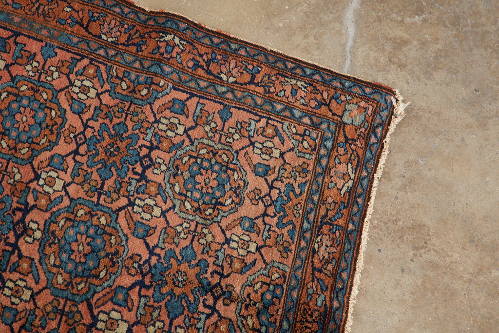Antique Persian Hamadan Rug Modern Style