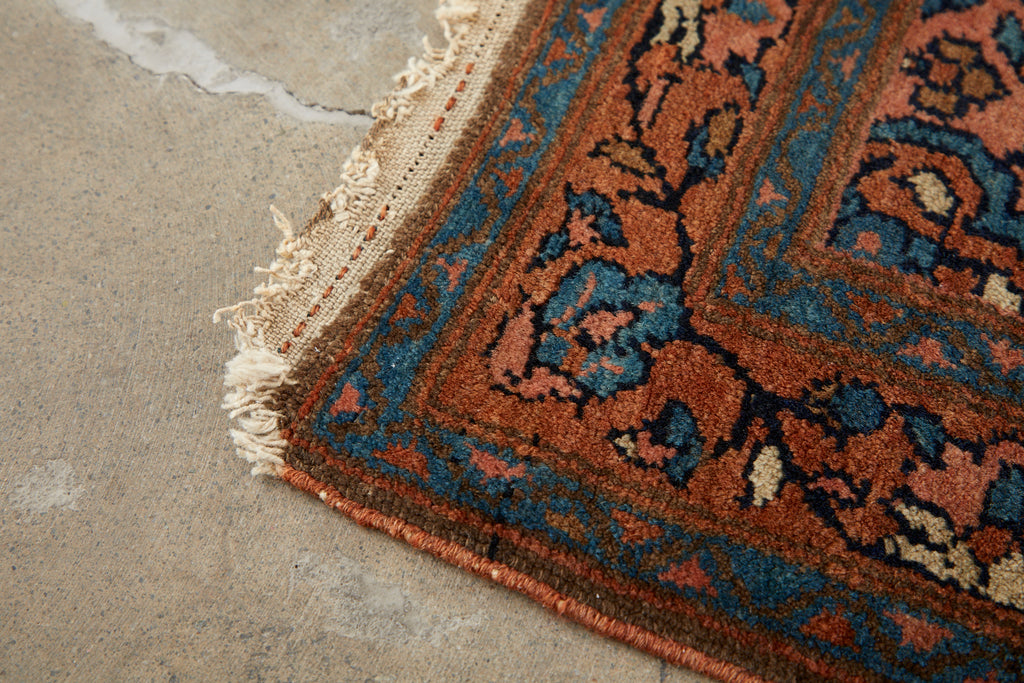 Antique Persian Hamadan Rug Modern Style