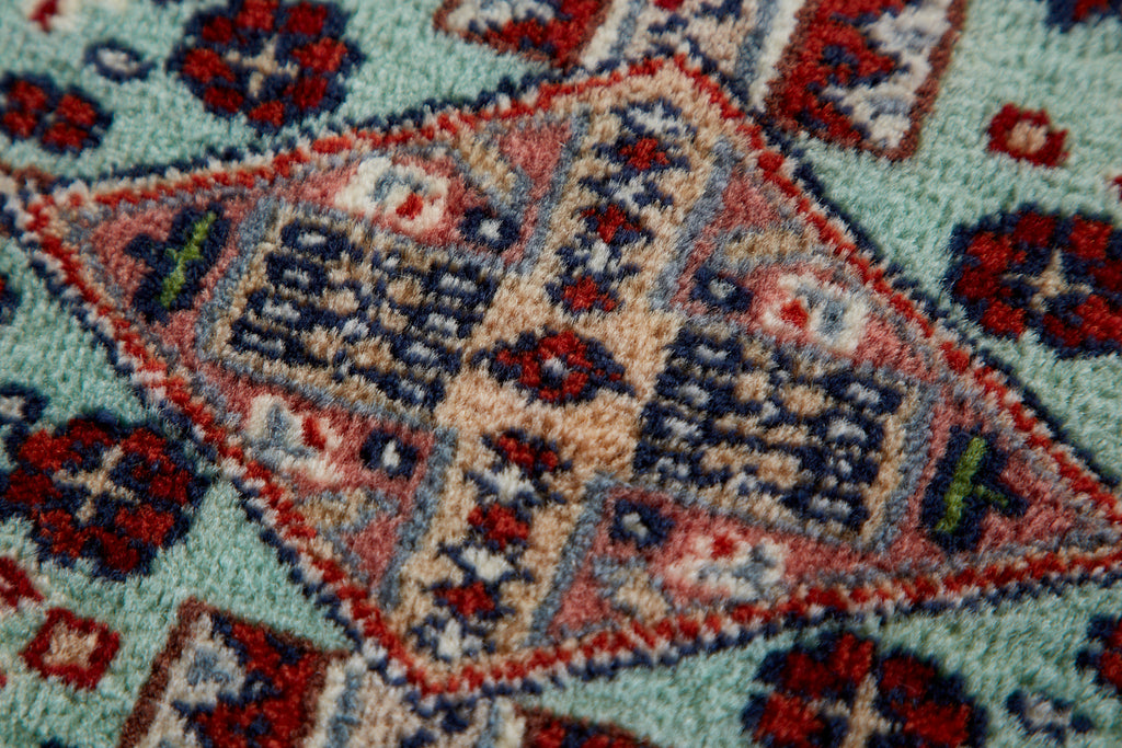 Indo Shirvan Style Hand Knotted Wool Rug