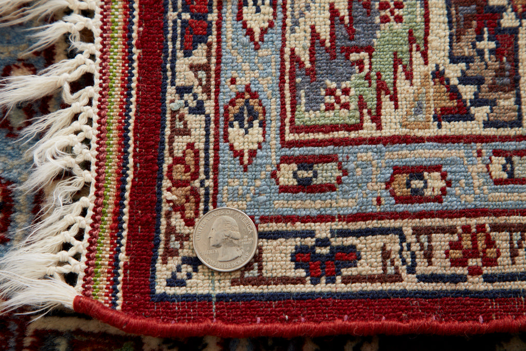 Indo Shirvan Style Hand Knotted Wool Rug