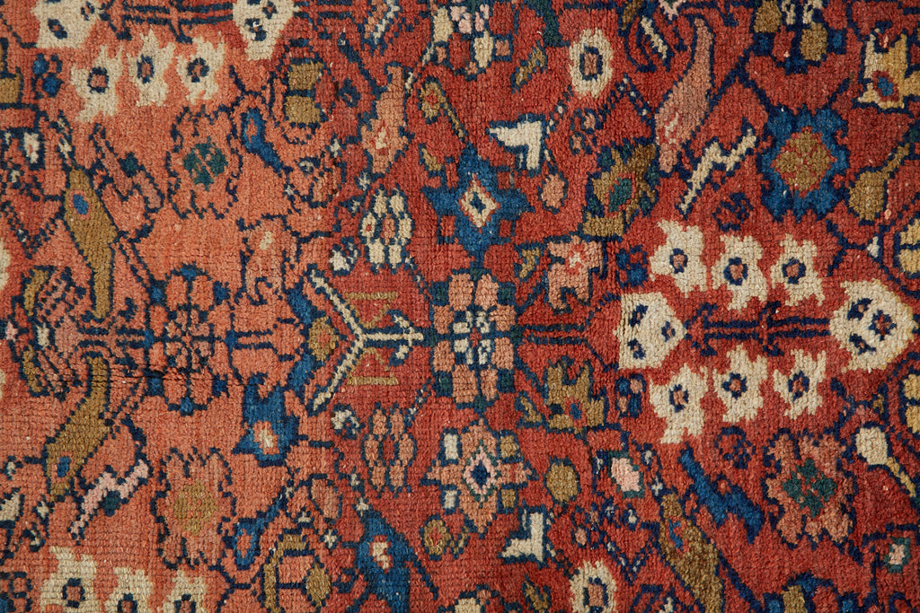 Antique Persian Malayer Hand Knotted Rug