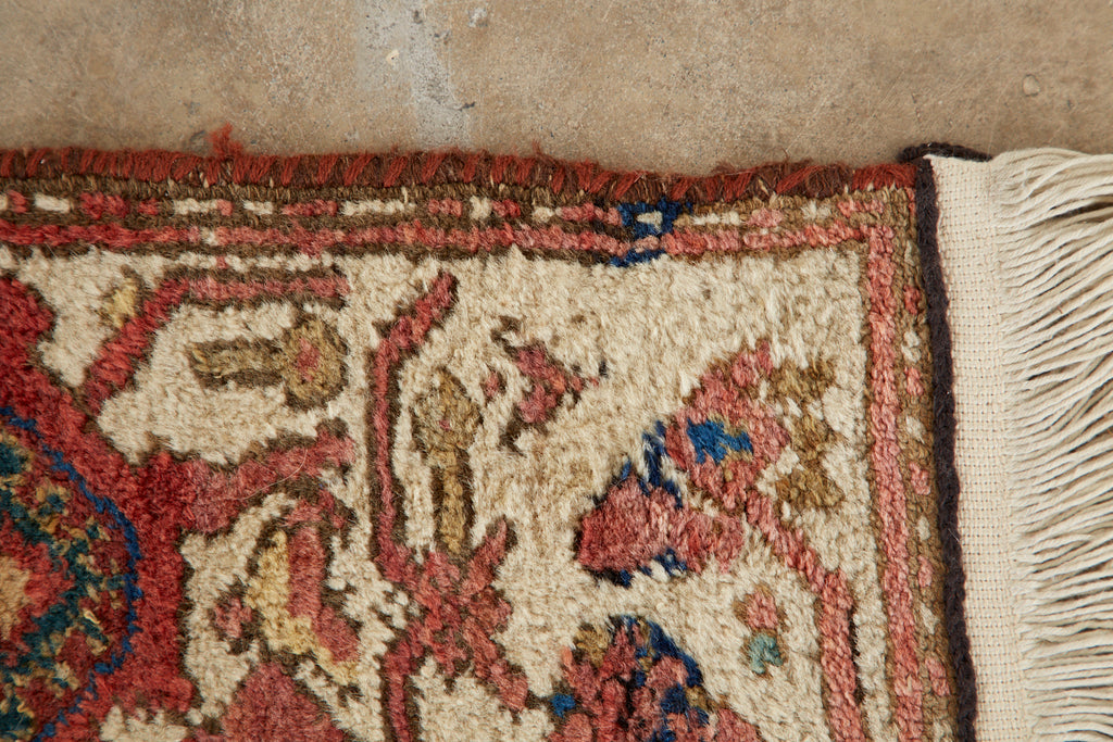 Antique Persian Malayer Hand Knotted Rug