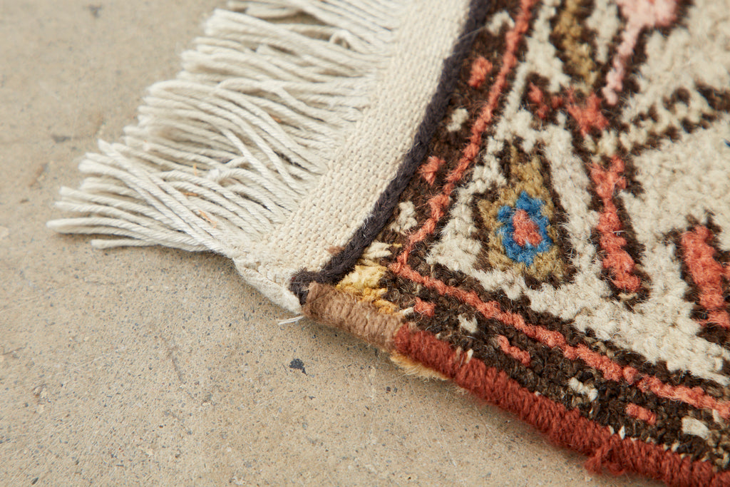 Antique Persian Malayer Hand Knotted Rug