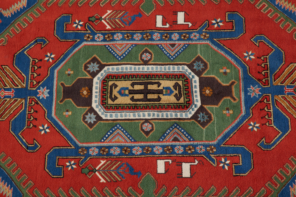 Mid-Century Modern Tribal Style Persian Shiraz Rug