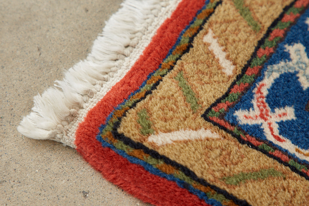 Mid-Century Modern Tribal Style Persian Shiraz Rug