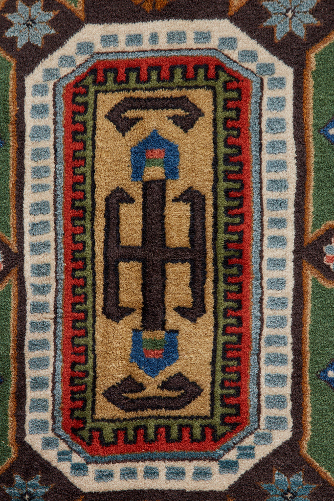 Mid-Century Modern Tribal Style Persian Shiraz Rug