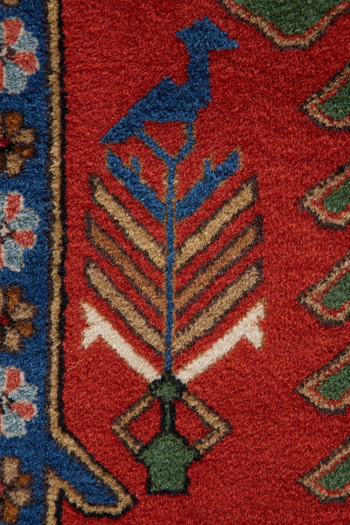 Mid-Century Modern Tribal Style Persian Shiraz Rug