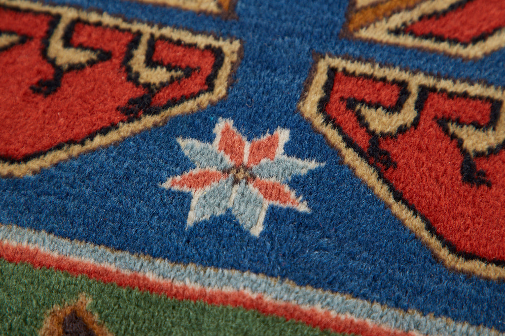 Mid-Century Modern Tribal Style Persian Shiraz Rug