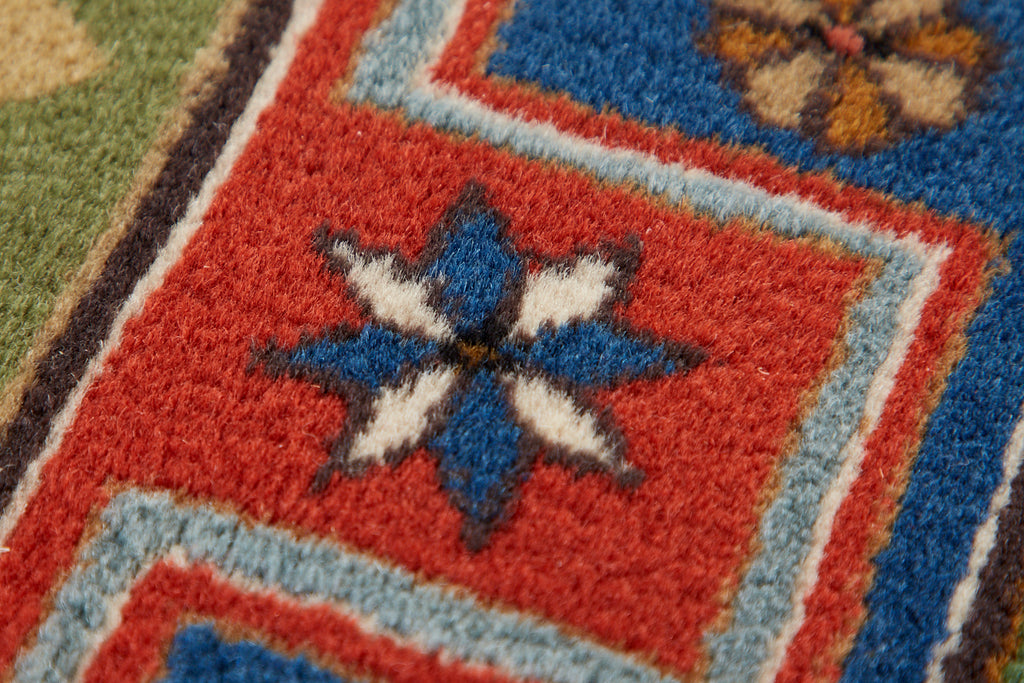 Mid-Century Modern Tribal Style Persian Shiraz Rug