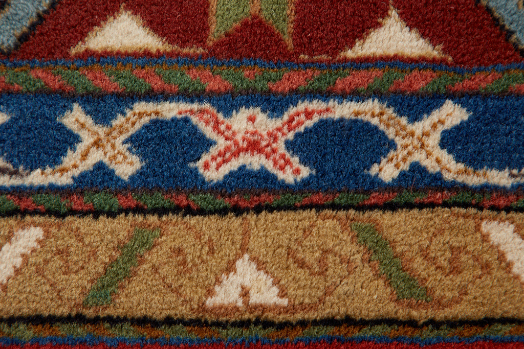 Mid-Century Modern Tribal Style Persian Shiraz Rug