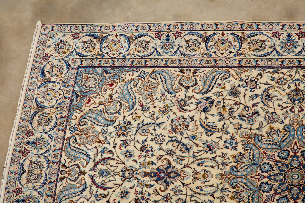 Mid-20th Century Persian Nain Rug
