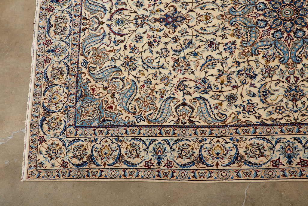 Mid-20th Century Persian Nain Rug