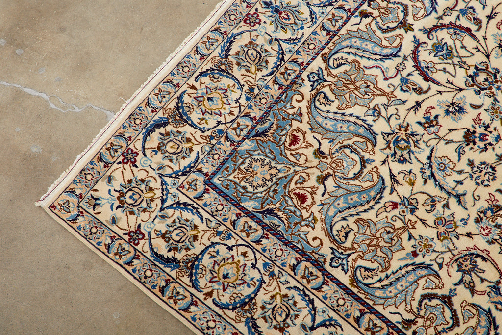 Mid-20th Century Persian Nain Rug