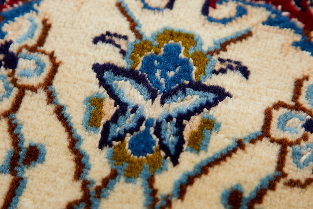 Mid-20th Century Persian Nain Rug