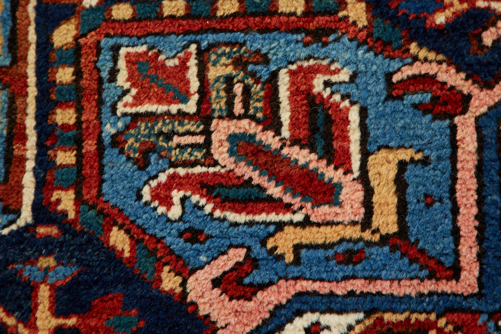 Early 20th Century Antique Persian Heriz Rug