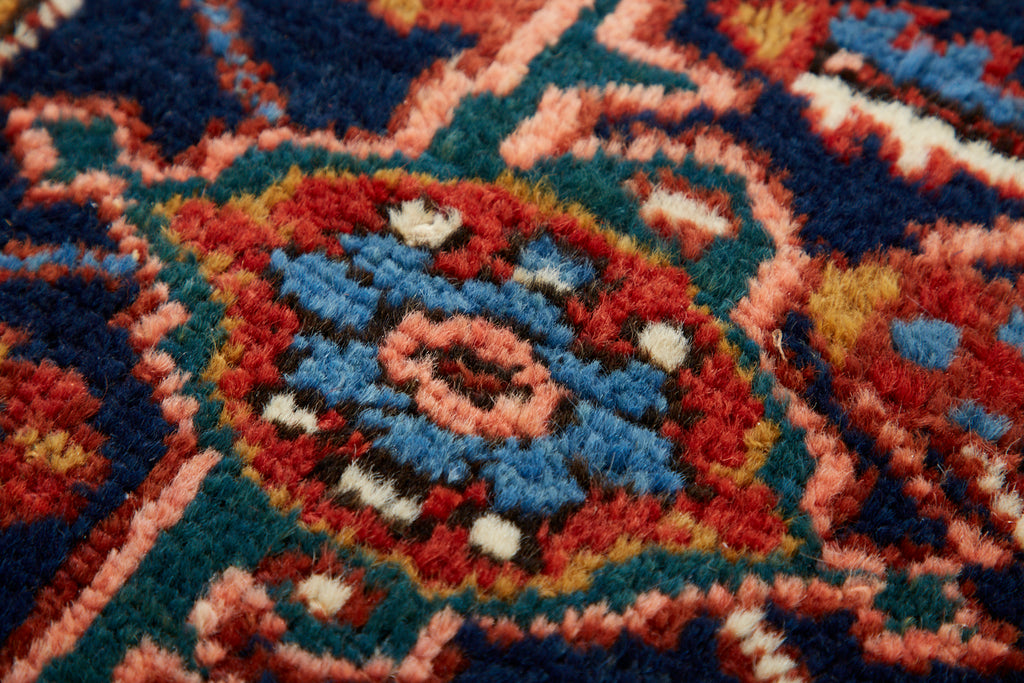 Early 20th Century Antique Persian Heriz Rug