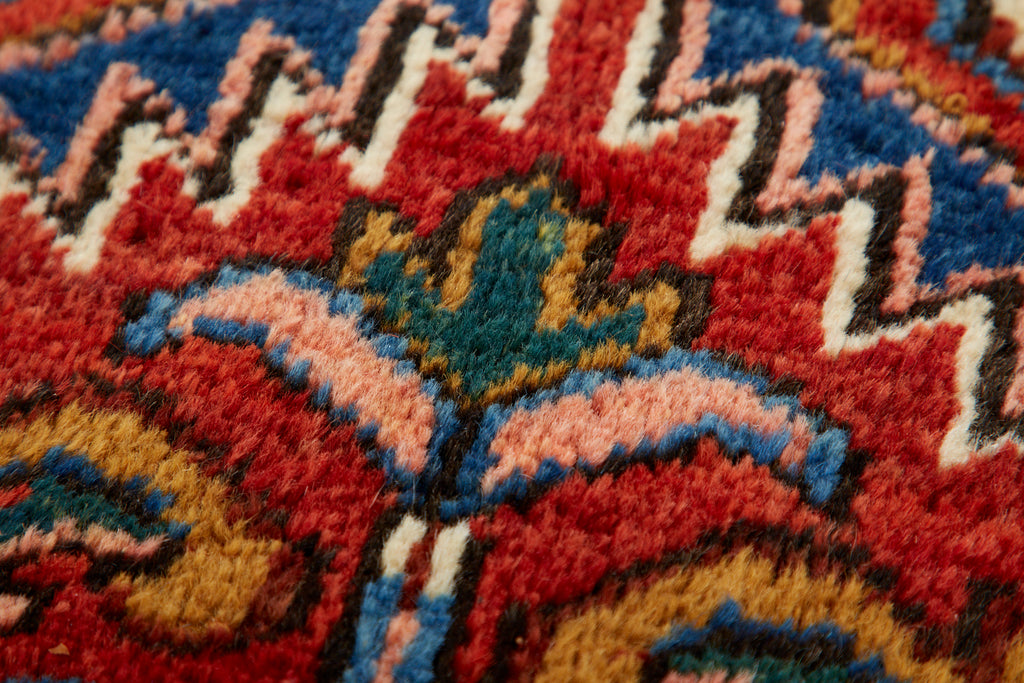 Early 20th Century Antique Persian Heriz Rug