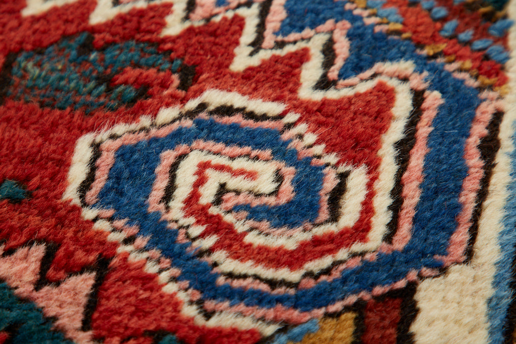 Early 20th Century Antique Persian Heriz Rug