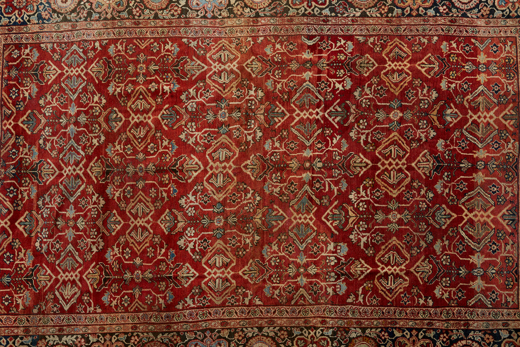 Antique Arts and Crafts Style Persian Sultanabad Rug