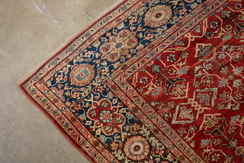 Antique Arts and Crafts Style Persian Sultanabad Rug