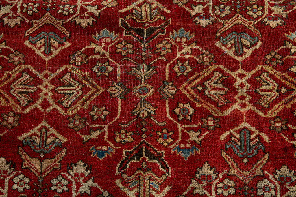 Antique Arts and Crafts Style Persian Sultanabad Rug