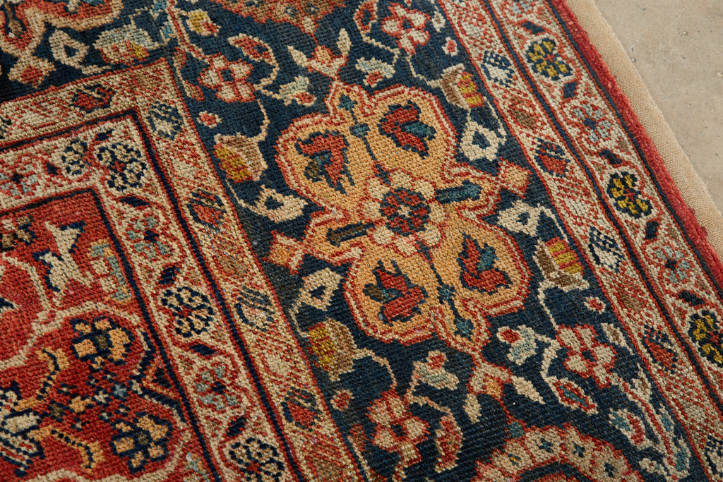 Antique Arts and Crafts Style Persian Sultanabad Rug
