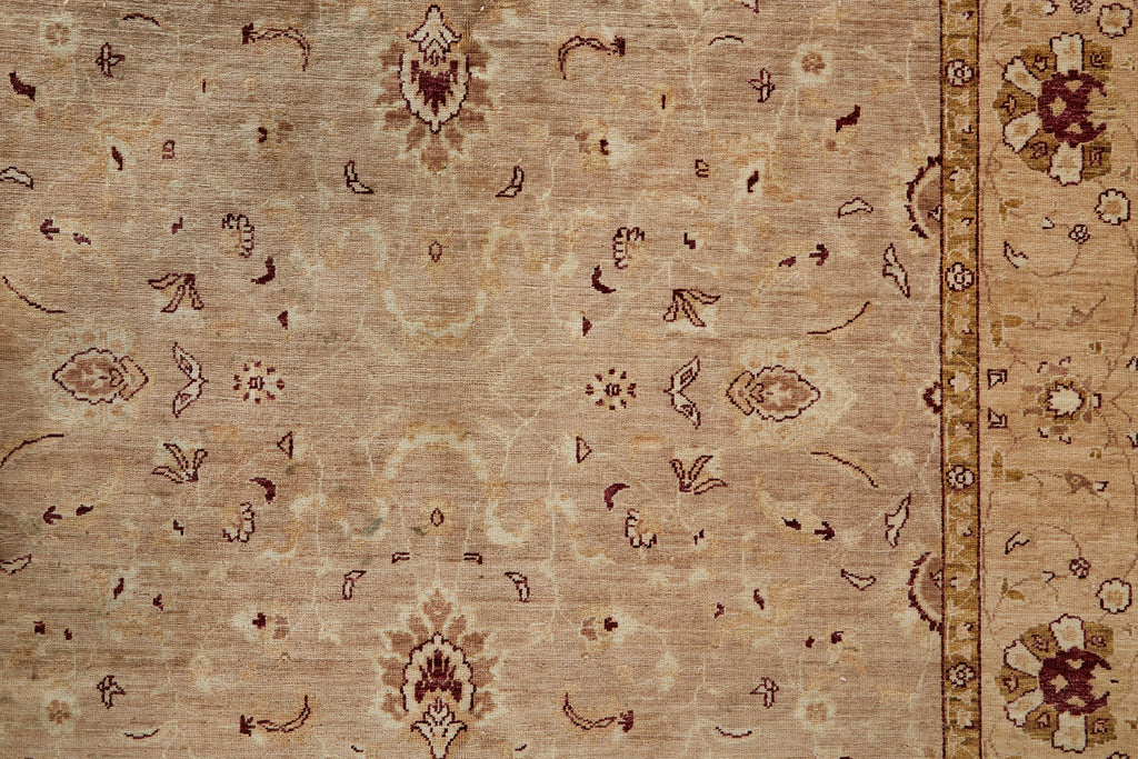 Vintage Khotan Style Beige Rug Carpet